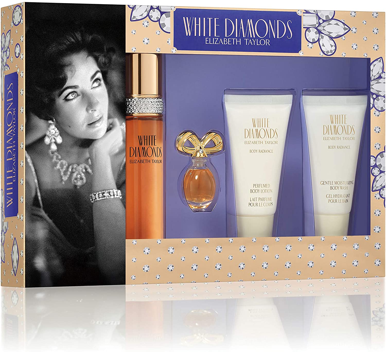 Elizabeth Taylor White Diamonds Gift Set 50ml | Your Perfume Warehouse