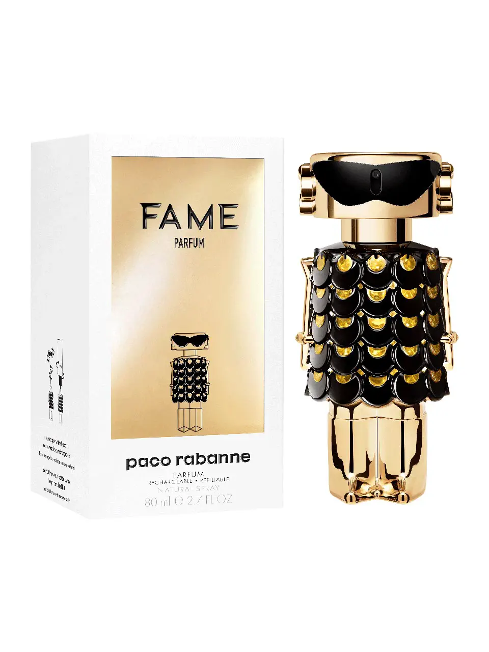 Paco Rabanne Fame Parfum Natural Spray Rechargeable Refillable | Your ...